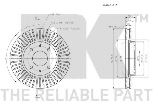 Disc frana 3