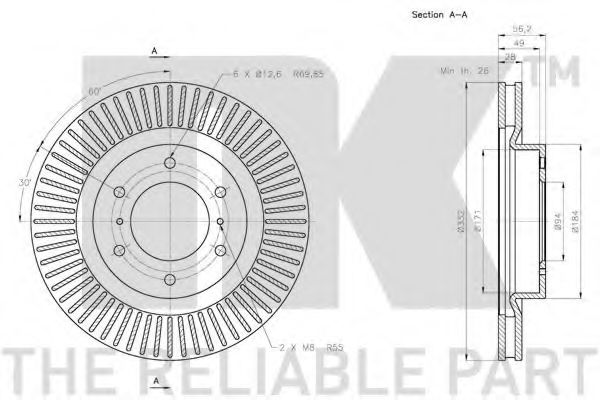 Disc frana 3