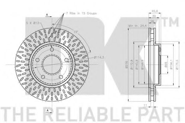 Disc frana 3