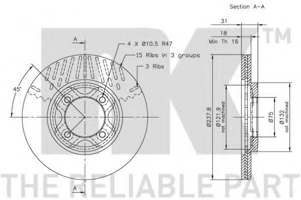 Disc frana 2