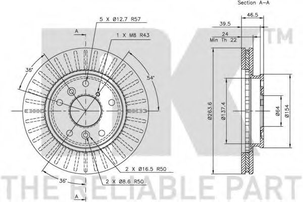 Disc frana 2