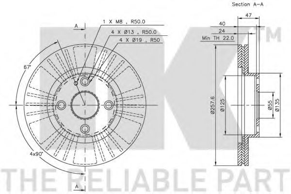 Disc frana 3
