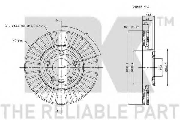 Disc frana 3
