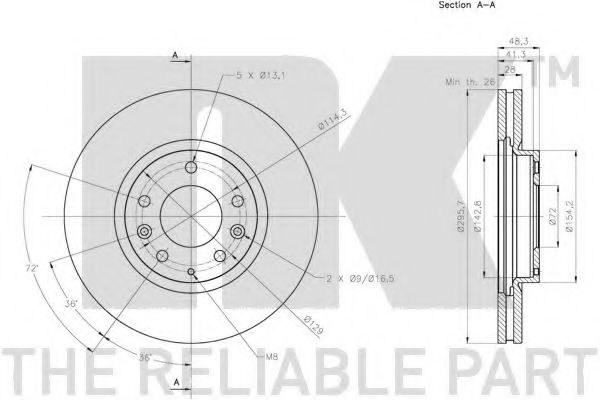 Disc frana 2
