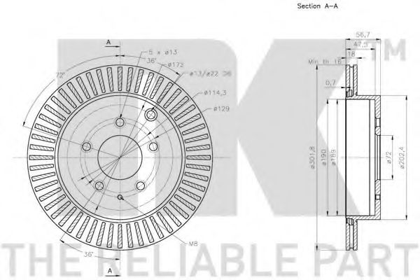 Disc frana 2