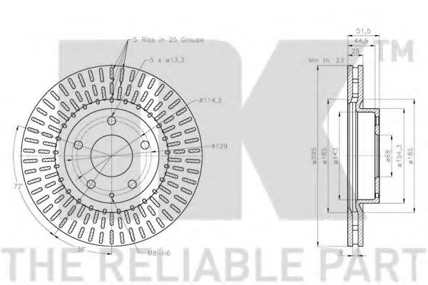 Disc frana 3