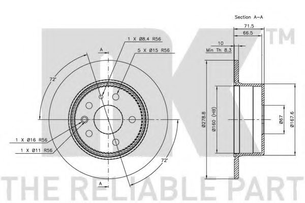 Disc frana 2