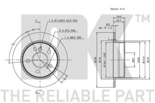 Disc frana 3