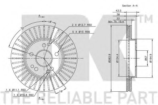 Disc frana 3