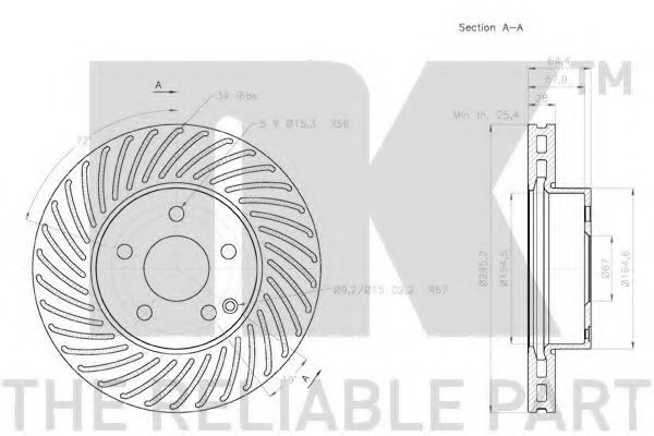 Disc frana 3