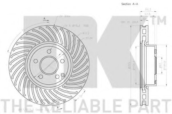 Disc frana 3