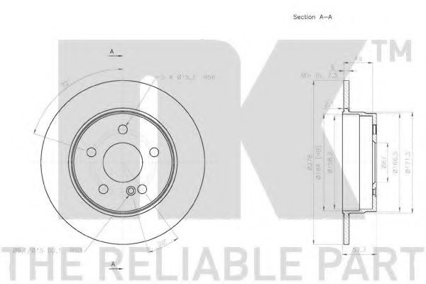 Disc frana 3