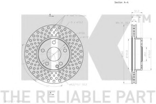 Disc frana 3