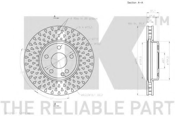 Disc frana 3