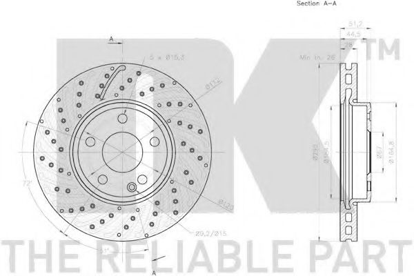 Disc frana 3