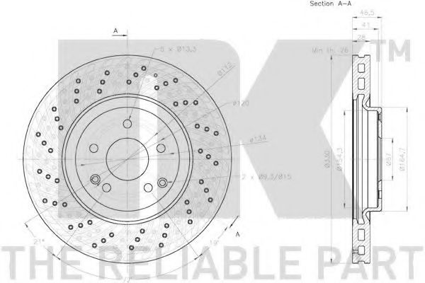 Disc frana 3