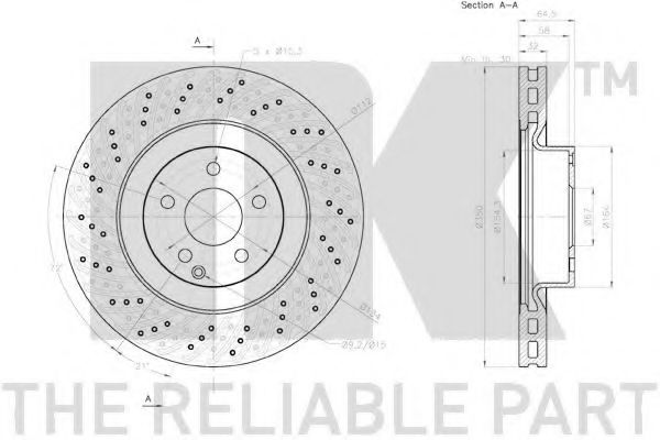 Disc frana 3