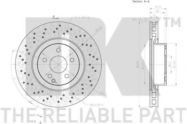 Disc frana 3