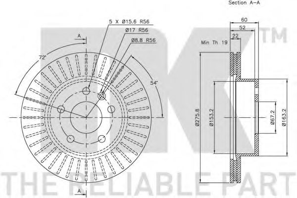 Disc frana 3