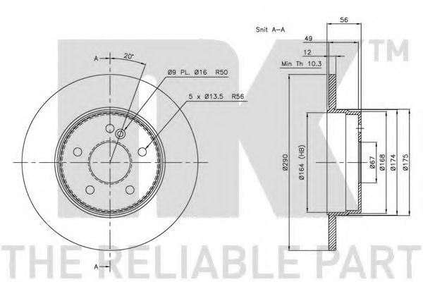 Disc frana 3