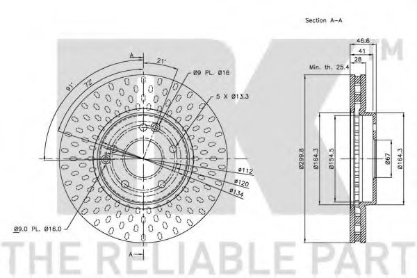 Disc frana 3