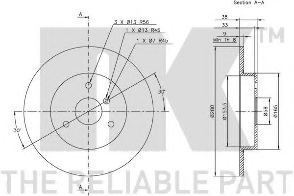 Disc frana 3