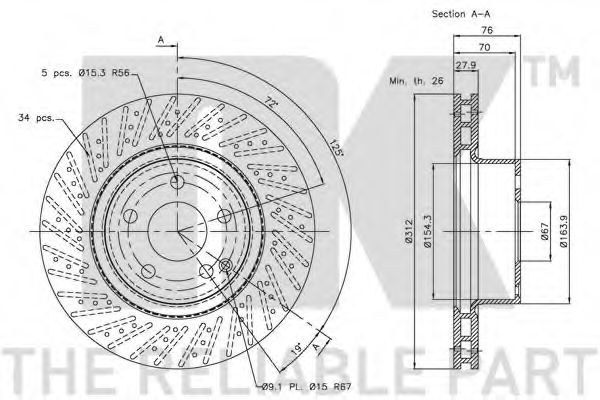 Disc frana 3
