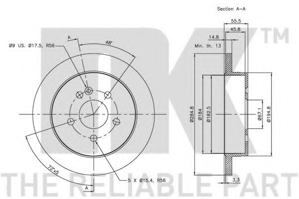 Disc frana 3