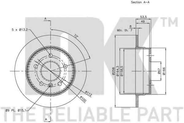 Disc frana 3