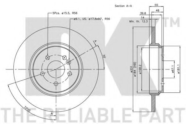 Disc frana 3