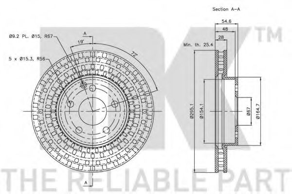 Disc frana 3