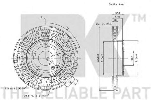 Disc frana 3