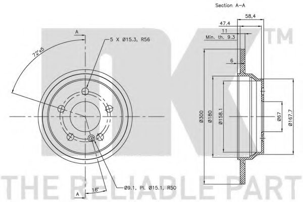 Disc frana 3