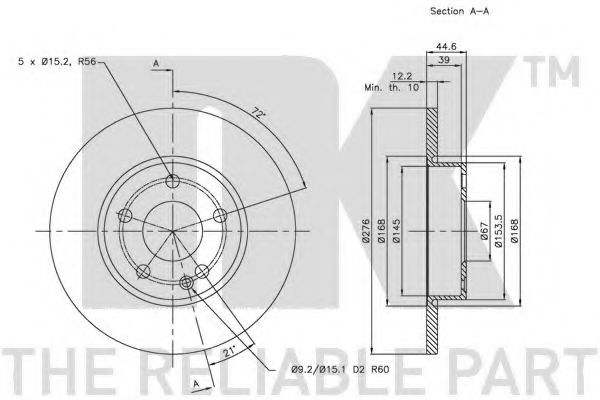 Disc frana 3