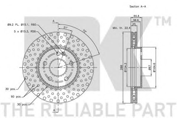 Disc frana 3