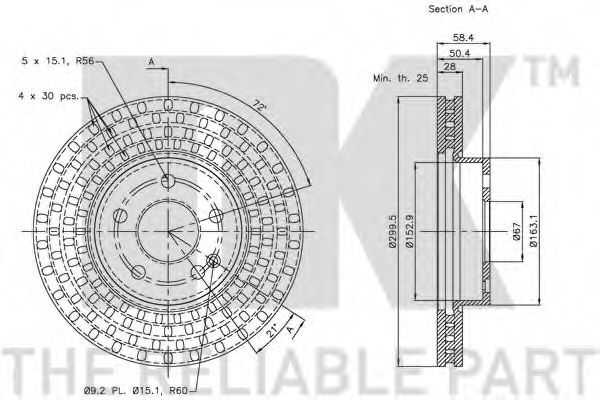 Disc frana 3