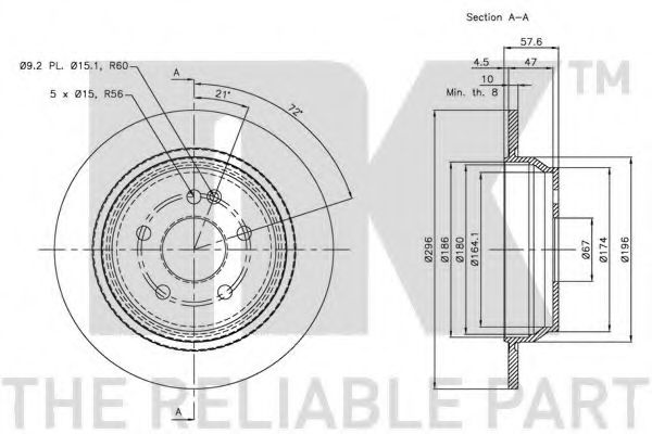 Disc frana 3