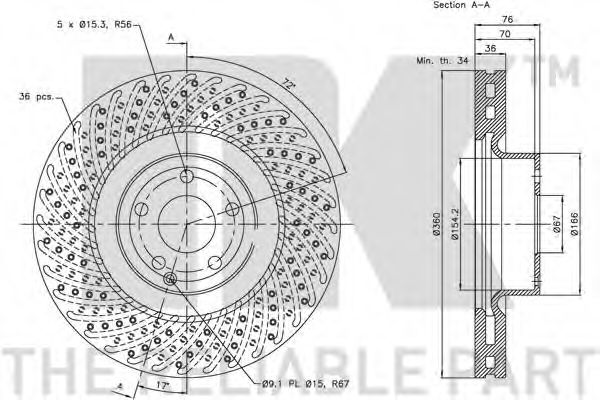 Disc frana 2