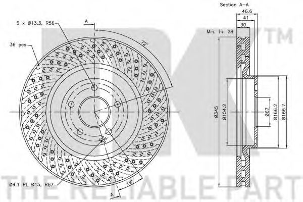 Disc frana 3