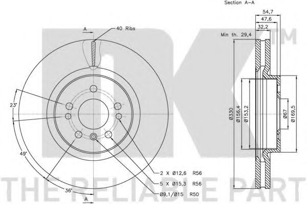 Disc frana 3
