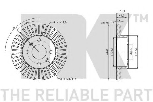 Disc frana 3