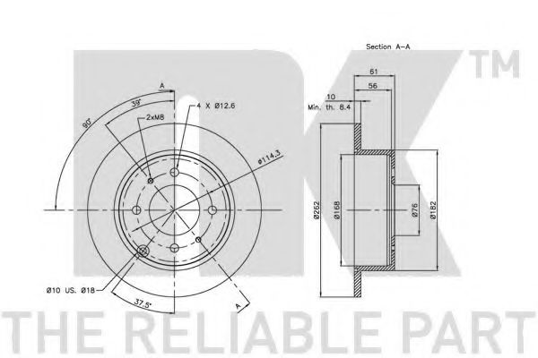 Disc frana 3