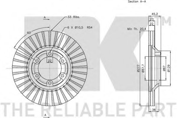 Disc frana 2