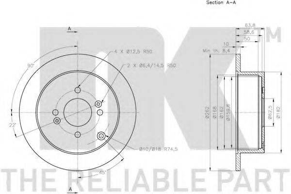 Disc frana 3