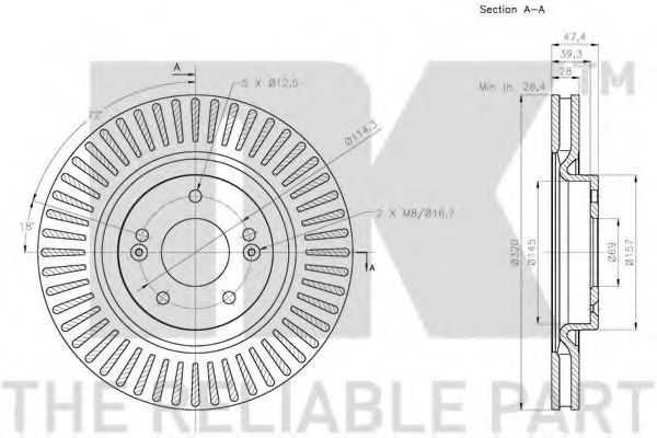 Disc frana 3