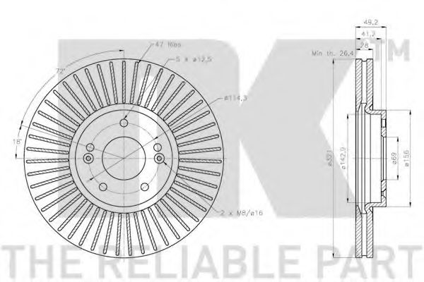 Disc frana 3