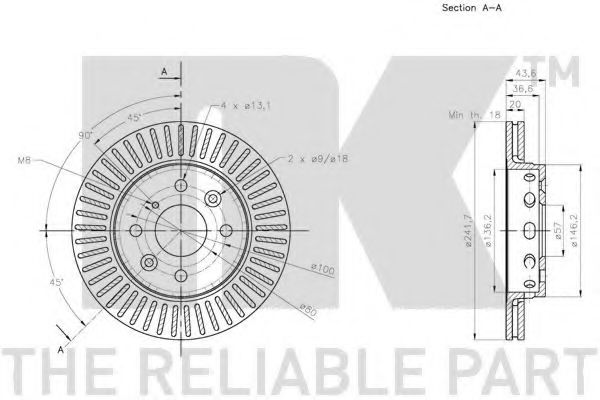 Disc frana 2