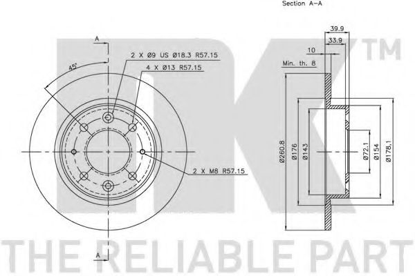 Disc frana 2
