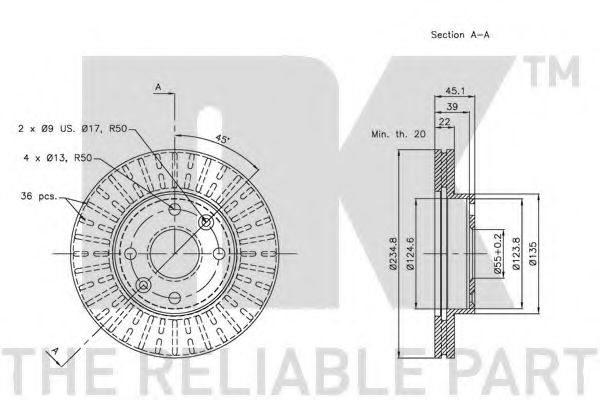 Disc frana 2
