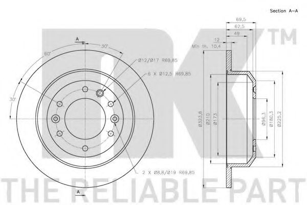 Disc frana 3